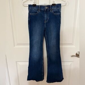 Abercrombie Kids Blue Flared Jeans with Stretch